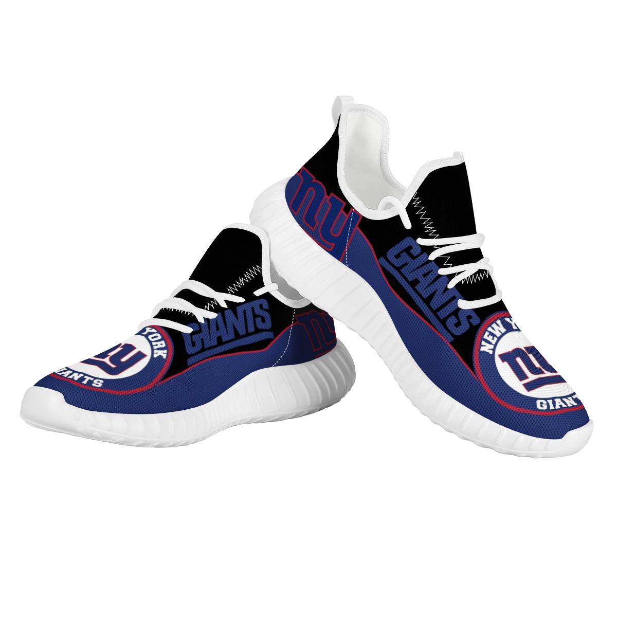 Men's New York Giants Mesh Knit Sneakers/Shoes 006
